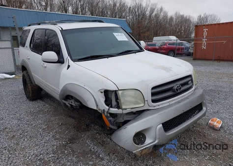 2004 Toyota Sequoia Sr5 V8 z USA, uszkodzony, nr VIN 5TDBT44A74S231944